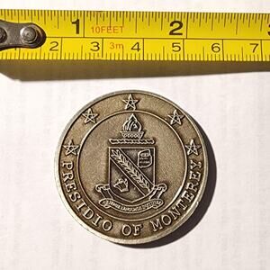 US Air Force "Defense Language Institute" Monterey Challenge Coin